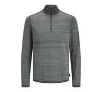 JACK & JONES Jcomace Knit Demi-Fermeture éclair SMU Pull en Tricot, Urban Chic/Détail : chiné, L Homme