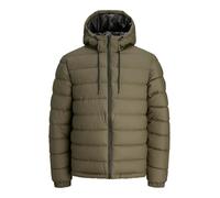 JACK & JONES Jcopoint PU Puffer Jacket BF Doudoune, Violet Raisin, x_l Homme