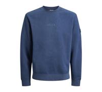 JACK & JONES Jcopoint Sweat Badge col Rond BF, Titane, M