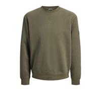 JACK & JONES Jcopoint Sweat Badge Crew Neck BF col Rond, Grape Leaf, L Homme