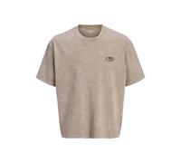 JACK & JONES Jcoretreat Acid Wash SS Crew Neck Tee, Desert Taupe, M Hommes
