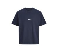 JACK & JONES Jcoscope Photo Back SS Crew Neck Tee, Outer Space, M Hommes