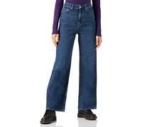 JJXX Jack&Jones JXTOKYO Wide HW CR6020 Noos Pantalons, Dark Blue Denim, 32/30 aux Femmes