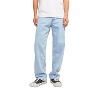 JACK & JONES Jean à Coupe Loose JJIEDDIE Jjoriginal SQ 738 Jean à Coupe Loose Blue Denim 34 30 Blue Denim (US) 34 / L30