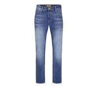 JACK & JONES Jean Coupe Confort JJIMIKE Jjoriginal JOS 411 Jean Coupe Tapered Blue Denim 34 32 Blue Denim (US) 34 / L32