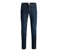 JACK & JONES Jean 'JJIGlenn JJEvan' bleu foncé, Taille 32 Longueur 34