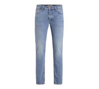 JACK & JONES Jean 'MIKE ORIGINAL CJ 715' bleu / marron, Taille 30 Longueur 30
