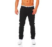JACK & JONES Jean 'Liam' noir denim, Taille 30 Longueur 32