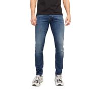 JACK & JONES Jeans Homme Jjiglenn Jjfox 50SPS CB 036 - Slim Fit Bleu Blue Denim