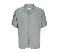 JACK & JONES Jjejeff Solid Resort T-Shirt S/S Sn Chemise à Manches Courtes, Iceberg Green, XS Hommes