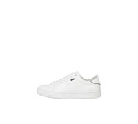 JACK & JONES Jfwbale Noos Baskets en Pu Homme Basket, Blanc, 41 EU
