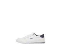 JACK & JONES Jfwrob Combinaison en Toile pour Homme, Blanc Brillant, 43 EU, Blanc éclatant., 43 EU