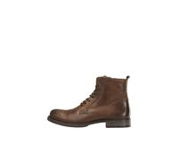 JACK & JONES Jfwrussel Leather Cognac 19, Bottes Motardes Homme, Marron (Cognac Cognac), 41 EU