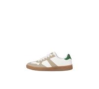 JACK & JONES Baskets basses 'JFWVALENCIA' noisette / vert / blanc, Taille 45