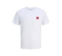 JACK & JONES Jjbrandy Tee SS Crew Neck, Blanc., M