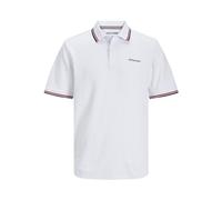 JACK & JONES Jjcampa Polo SS, Blanc/imprimé : S, M Homme