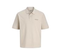JACK & JONES Jjearchive Graphic Polo SS Sn, Beige Clair, S