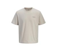 JACK & JONES Jjearchive Graphic Tee SS O-Neck Noos, Beige Clair, XL