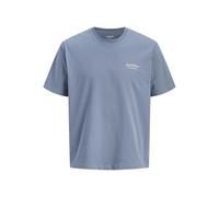 JACK & JONES Jjearchive Graphic Tee SS O-Neck Noos, Mirage Bleu, L Homme, Mirage Bleu, Large