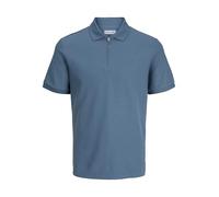 JACK & JONES Jjeaustin Polo zippé SS Noos, Blue Mirage., M