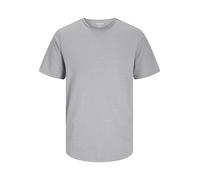 JACK & JONES Jjebasher SS Noos T-Shirt à col Rond, Ultimate Grey, L Hommes