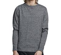 JACK & JONES Jjebasic Knit Crew Neck Noos, Pull Homme, Bleu (Navy Blazer Detail: Twisted With Jet Stream), Large