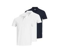 Jack & Jones Basic Short Sleeve Polo 3 Units Multicolore 2XL Homme