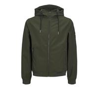JACK & JONES Jjebasic Softshell Hood Noos Veste, Homme, Rosin, S