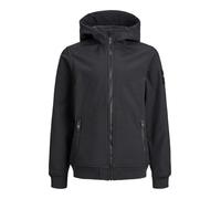 Jack & Jones Veste Jjebasic Hood Sn Jnr – Softshell, capuche – Noir 152 garçon