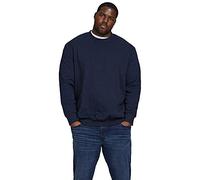 Jack & Jones JJEBASIC Sweat Crew Neck Noos PS Maillot de survêtement, Navy Blazer, EU6XL US4XL/ Homme