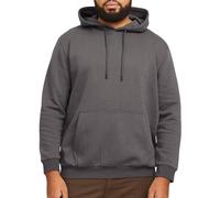 JACK & JONES Jjebradley Noos Pls Sweat À Capuche Homme Sweatshirt à capuche, Gris, 5XL Grande taille