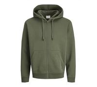 JACK & JONES Jjebradley Noos Veste à Capuche zippée pour garçon, Vert Olive, XXL