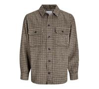 Jack & Jones Surchemise Bradley Ollie Marron M Homme