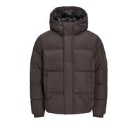 JACK & JONES Jjebradley Puffer Hood Sn Veste matelassée, Mulch, XL Homme