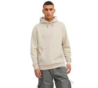 JACK & JONES Jjebradley Sweat À Capuche Noos Homme Sweatshirt à capuche, Crème, XL