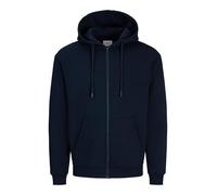 Jack & Jones Bradley Full Zip Sweatshirt Bleu M Homme