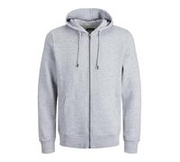 Jack & Jones Bradley Full Zip Sweatshirt Gris 6XL / Regular Homme