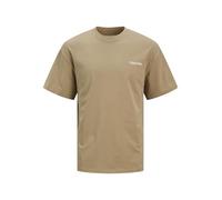 JACK & JONES Jjebradley T-Shirt Graphique SS col Rond Noos, Kaki, M Hommes