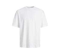 JACK&JONES PLUS Jjebradley T-Shirt SS Noos Pls, Blanc, XXXL Homme