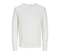 JACK & JONES Jjebreeze Knit Crew Neck Sn Pull en Tricot, Cloud Dancer, XL Homme
