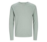 JACK & JONES Jjebreeze Knit Crew Neck Sn Pull en Tricot, Iceberg Green, L Homme