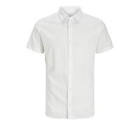 JACK & JONES Jjebreeze SS Sn T-Shirt Chemise à Manches Courtes, Blanc, L Hommes