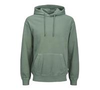 JACK & JONES Jjecharge Noos Sweat à Capuche délavé Sweatshirt, Iceberg Green, XL Homme