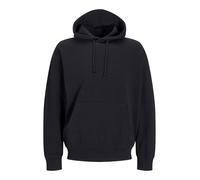 Jack & Jones JJECHARGE Noos Sweat à Capuche, Noir, M