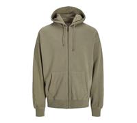 Jack&Jones JJECHARGE Sweat zippé à Capuche Noos, Beige foncé, S