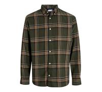 JACK & JONES Jjeclassic Ls Sn Chemise à Carreaux en Flanelle, Colophane, XL