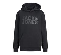 Jack & Jones Sweat à capuche Corp Logo Noir – 16 ans Garçon