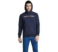 Jack & Jones Logo Hoodie Bleu XL Homme