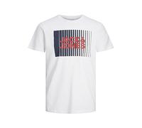 Jack & Jones Jjecorp Logo Tee Play SS O-Neck Noos T-Shirt, Blanc, M Homme