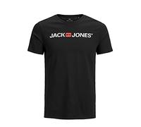 JACK & JONES Jjecorp Logo Tee SS Crew Neck Noos Pls T-Shirt, Noir (Black), XXXXXXL Homme